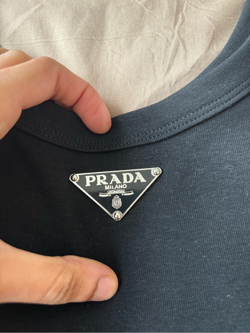 Prada Black Tank Top - Picture 2 of 8